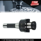 1-1/4" R8 Shank Shell Milling Arbor Adapter for Various Models