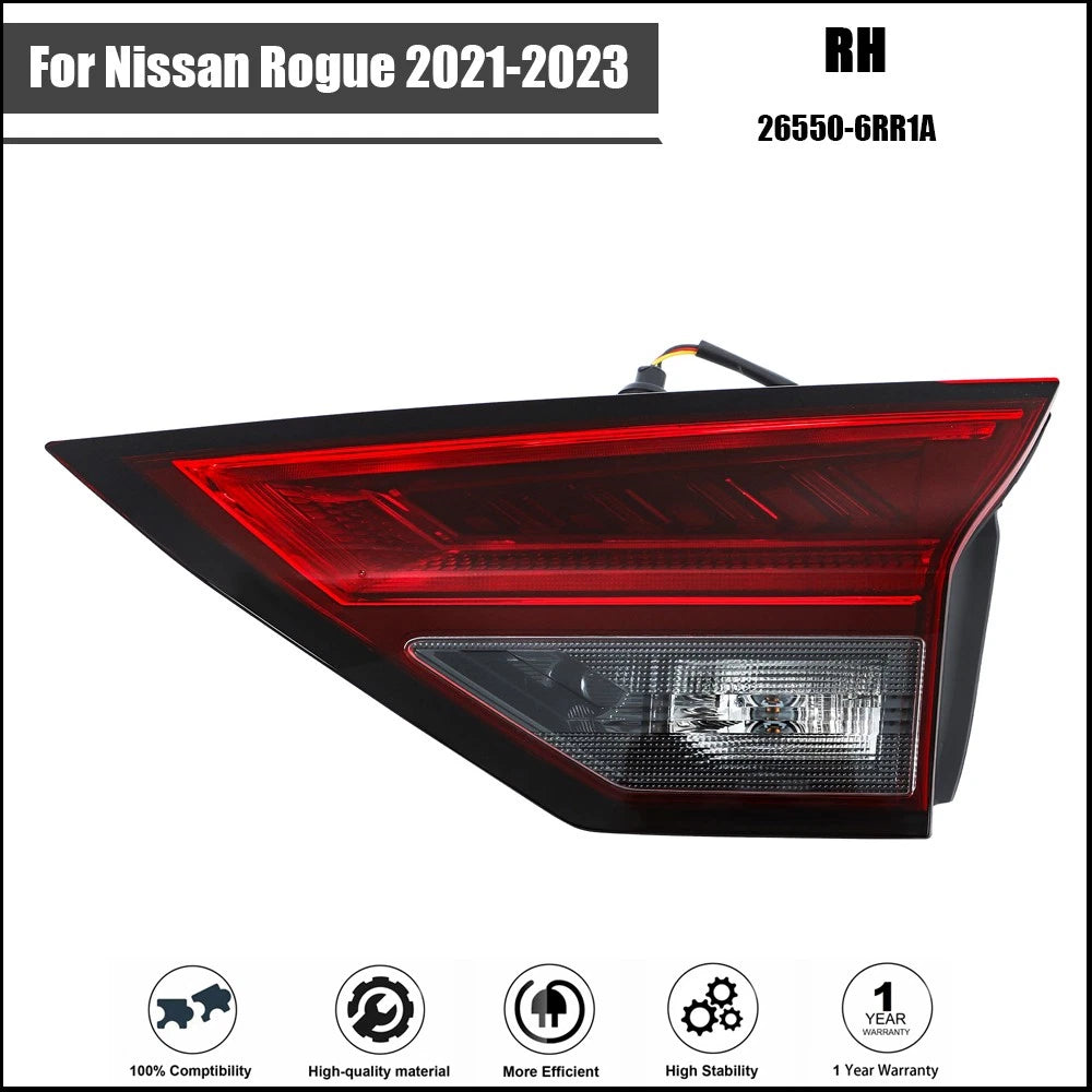 Passenger Side LED Tail Lamp Assembly for Nissan Rogue (2021–2023)