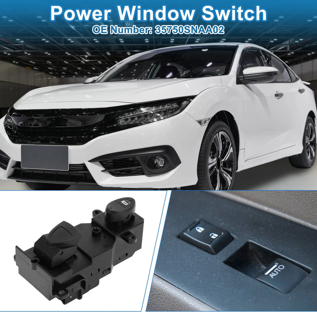 Front Power Window Switch for Honda Civic (2006–2010) No. 35750SNAA02