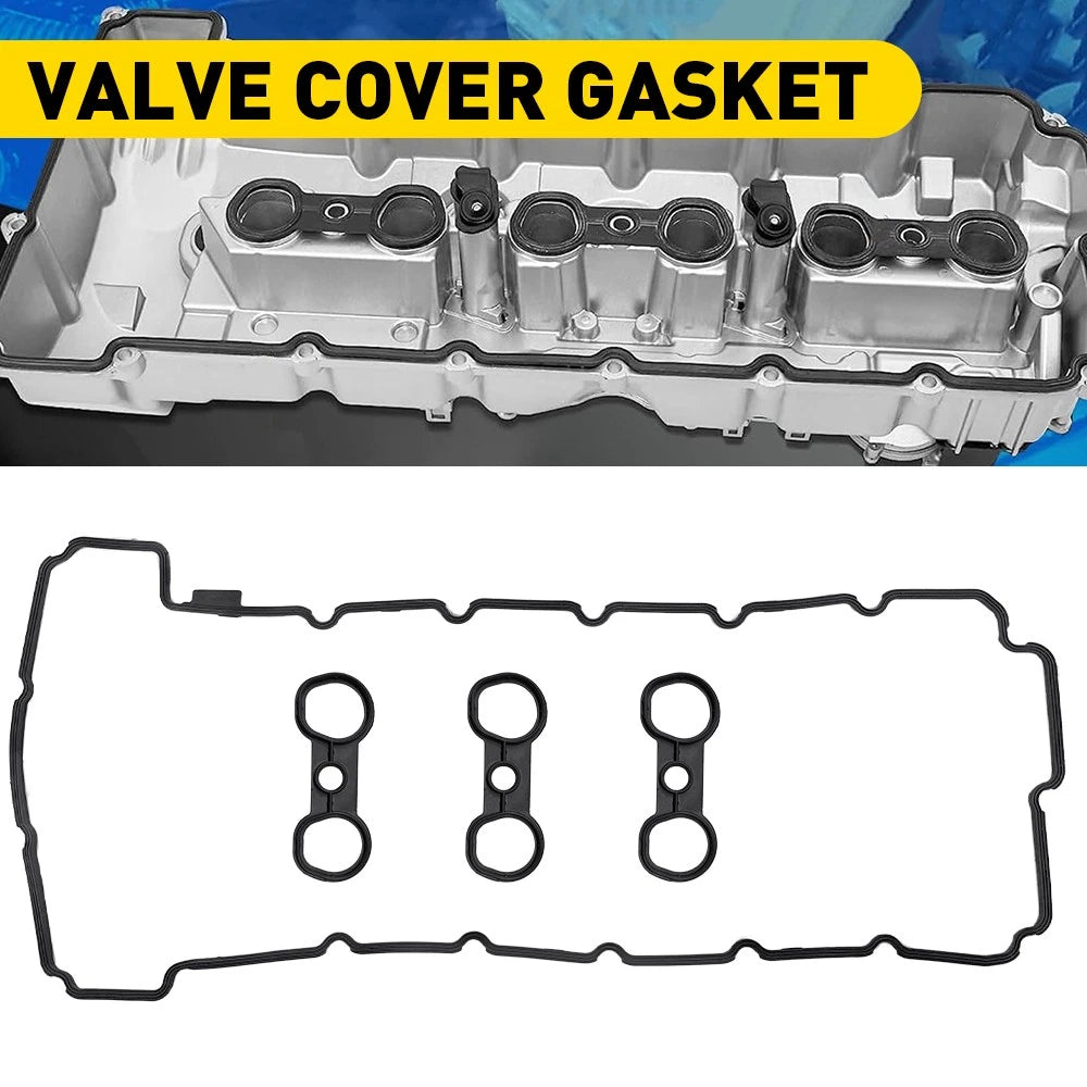 Valve Cover Gasket Set for BMW 128i 328i 528i X3 X5 Z4 3.0L L6 (2007–2013)