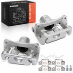 2X Rear Brake Caliper with Bracket for Chevy Colorado GMC Canyon (2021–2022)