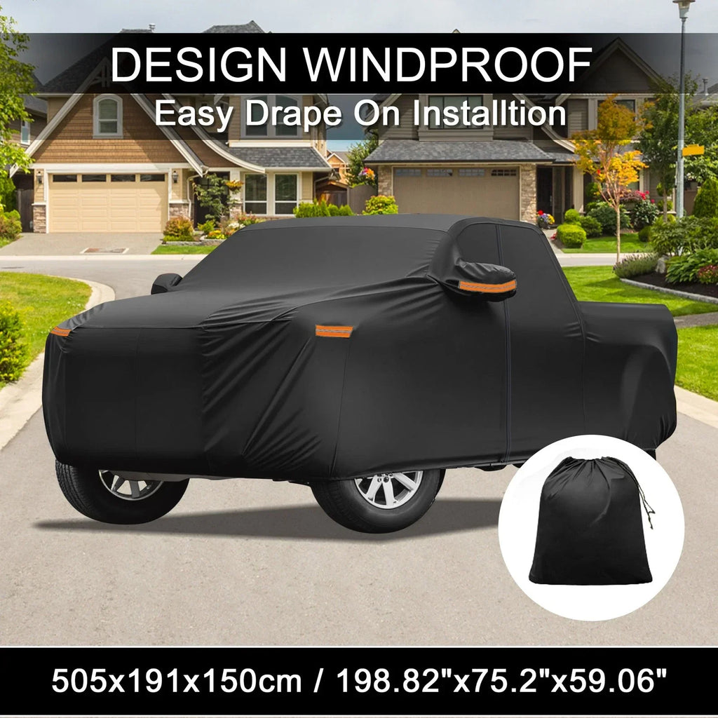 Waterproof Aluminum Film Car Cover for Hyundai Santa Cruz (2022–2023)