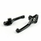 Pair Pivot Brake Clutch Levers for Suzuki RMZ250 RMZ450 (2005–2014) T9