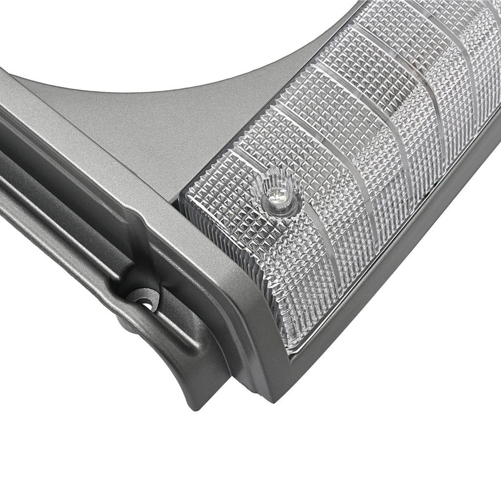 Clear Gray Headlight Door Bezel Set for Toyota Pickup (1979-1981)