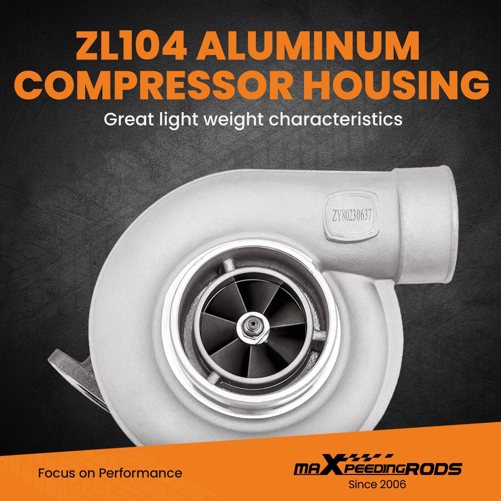 Turbocharger for Nissan S300SX3 S366 T4 A/R (320–800hp) (1985–1991)