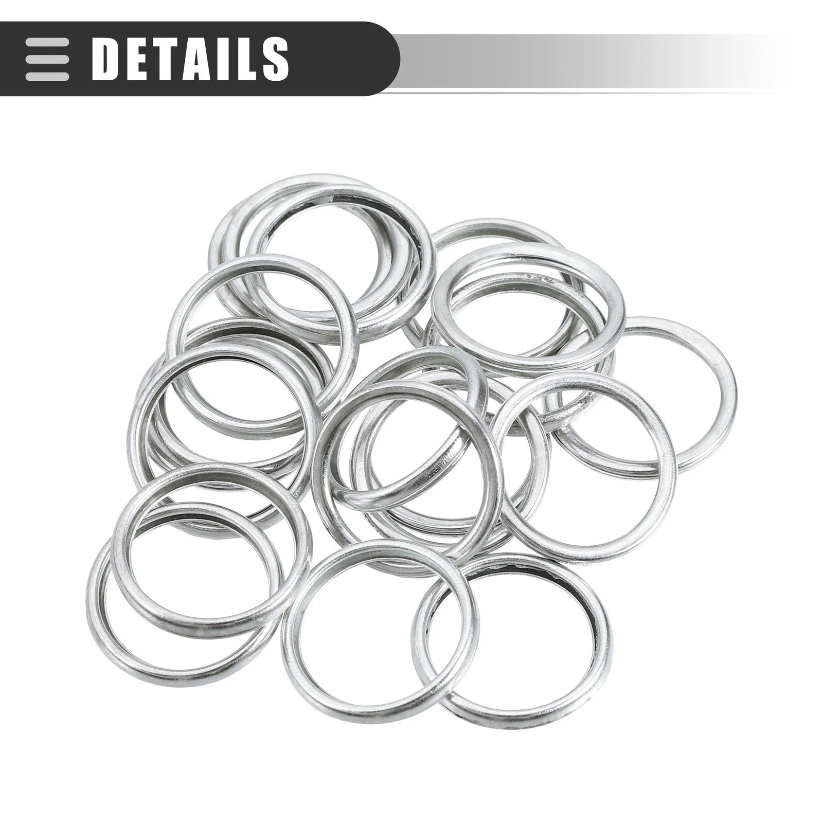 20 Pcs Oil Drain Plug Gaskets for Subaru BRZ (2013–2020) No. 803916010