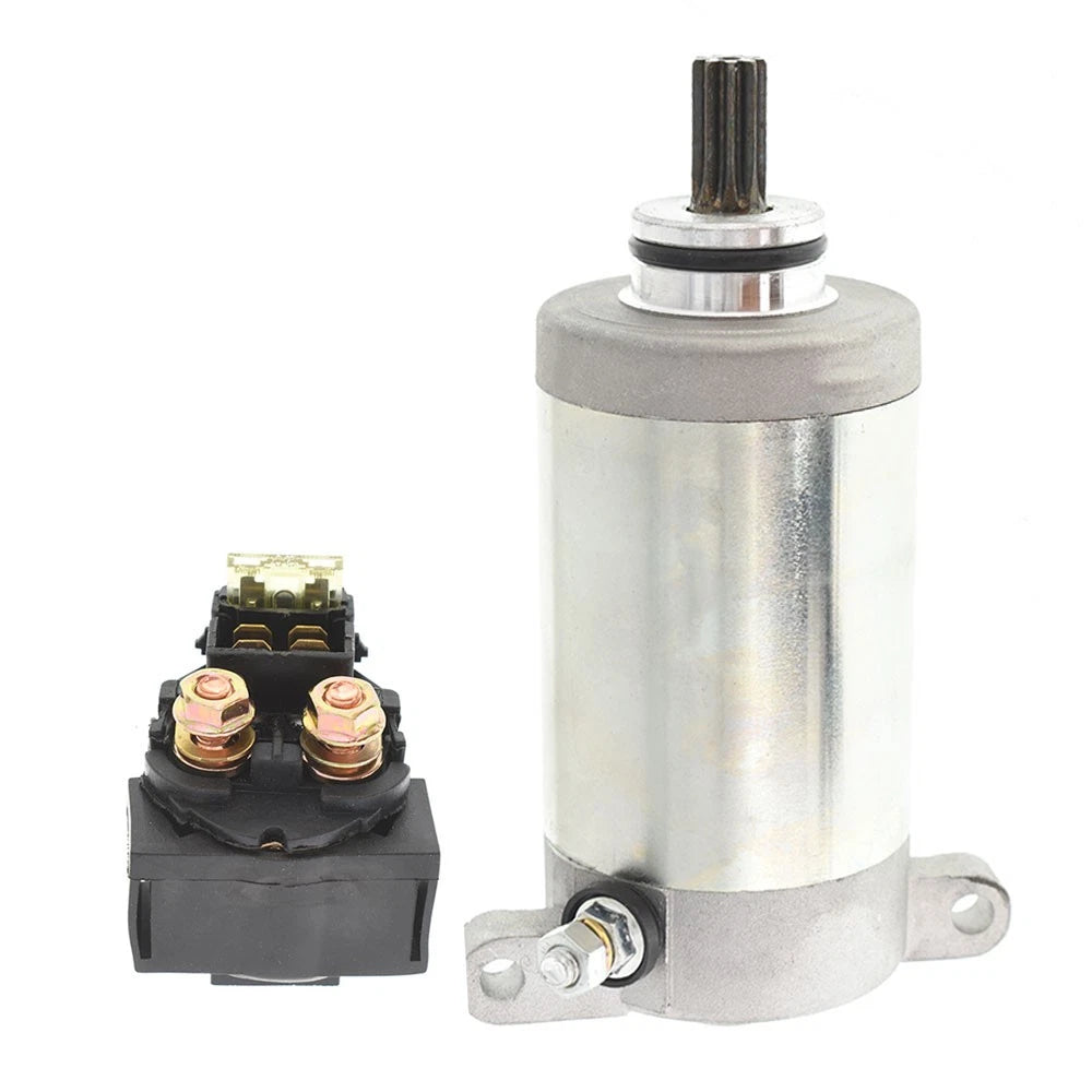 Starter & Relay Solenoid for Kawasaki Bayou 220 (1988–2002)