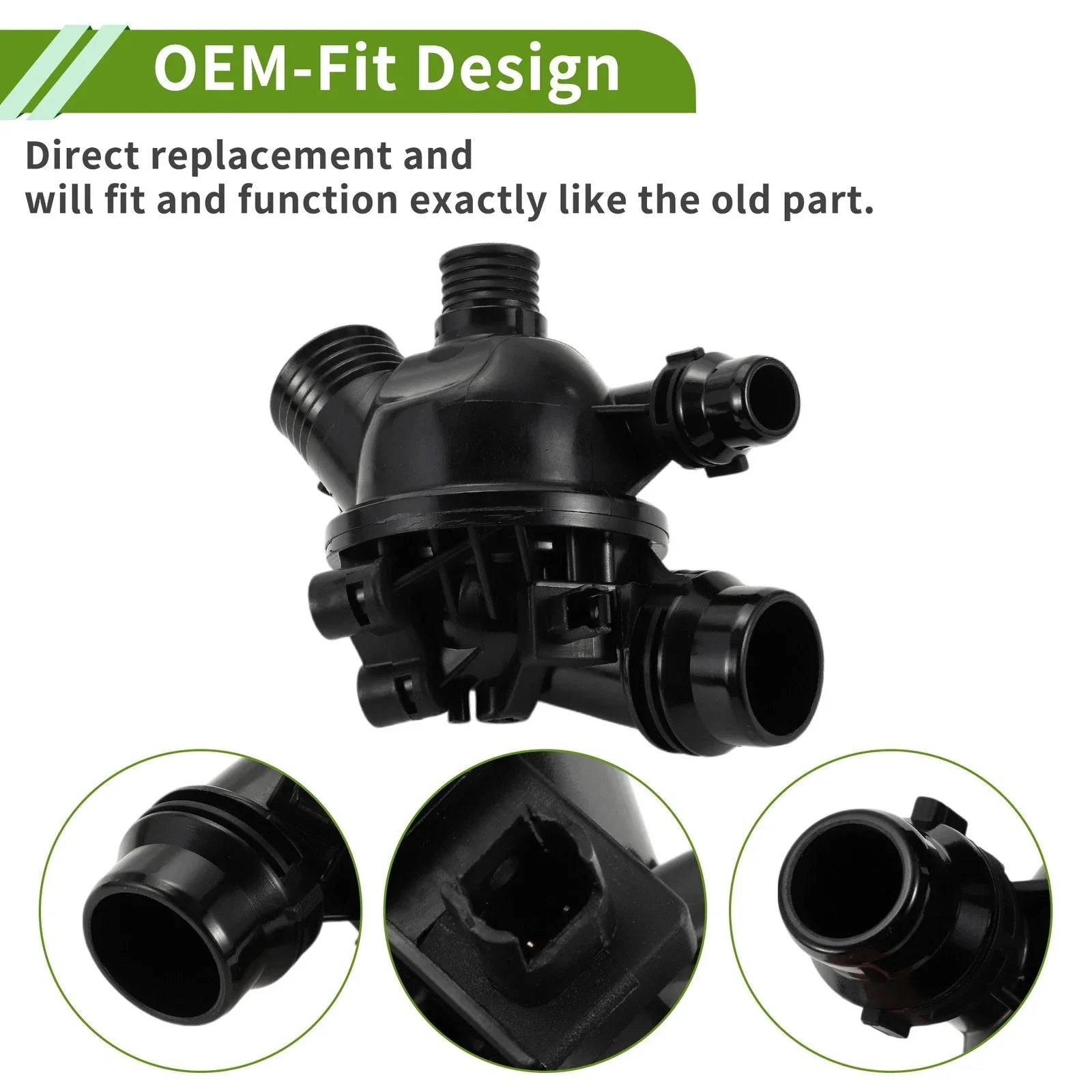 Thermostat Housing Assembly for BMW E60/E61/E81/E87/E88/E90/E91