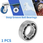 Deep Groove Ball Bearing 15x32x8mm for Scooter Skateboard (P0)
