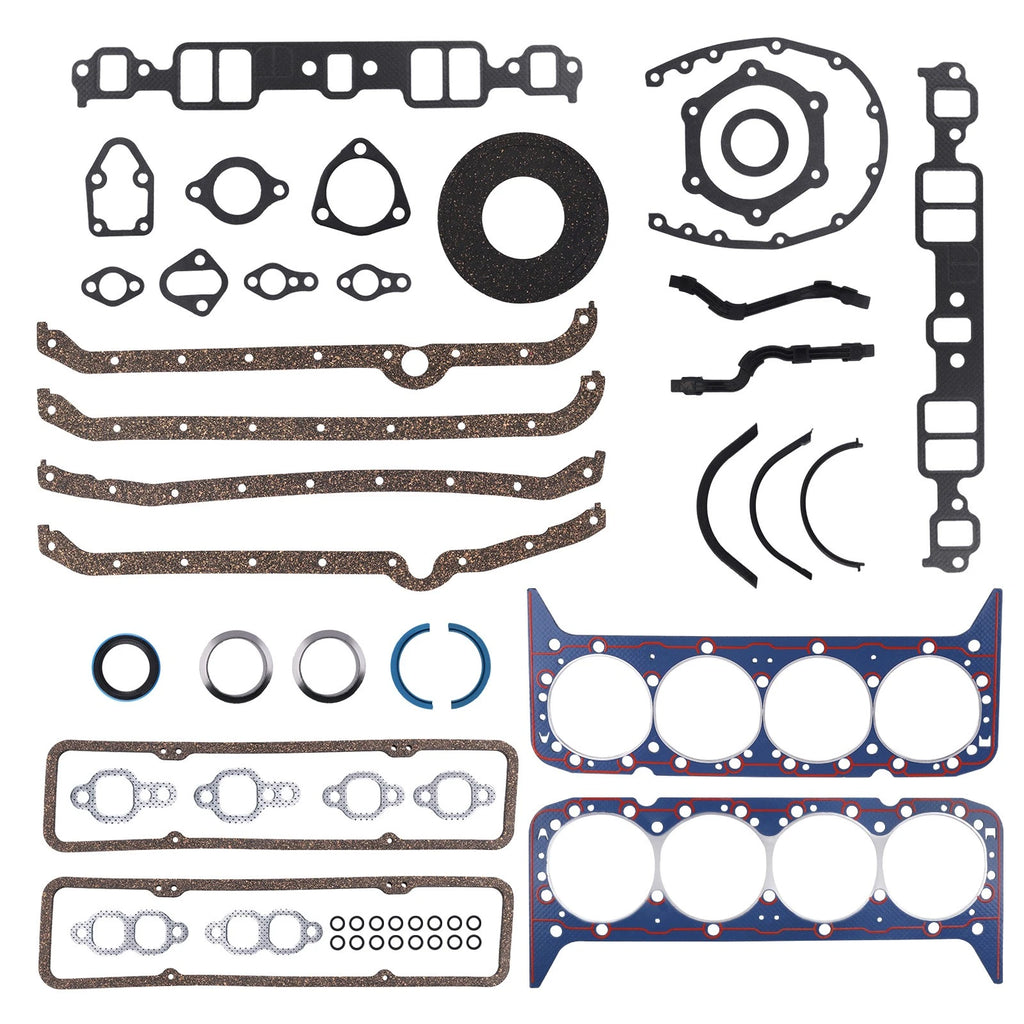Overhaul Cylinder Gasket Kit for Chevy Small Block 283-350 (1955–1980)