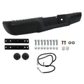 Rear Step Bumper Assembly for Ford F-250 F-350 Super Duty (2008–2016) Black Steel