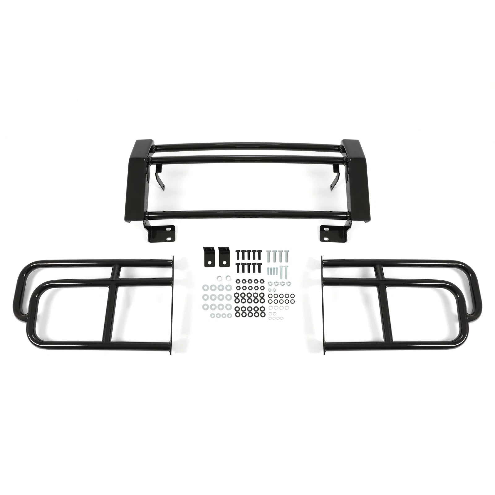 Steel Black Front Bumper Brush Grille Guard for Hummer H2 (2003–2009)
