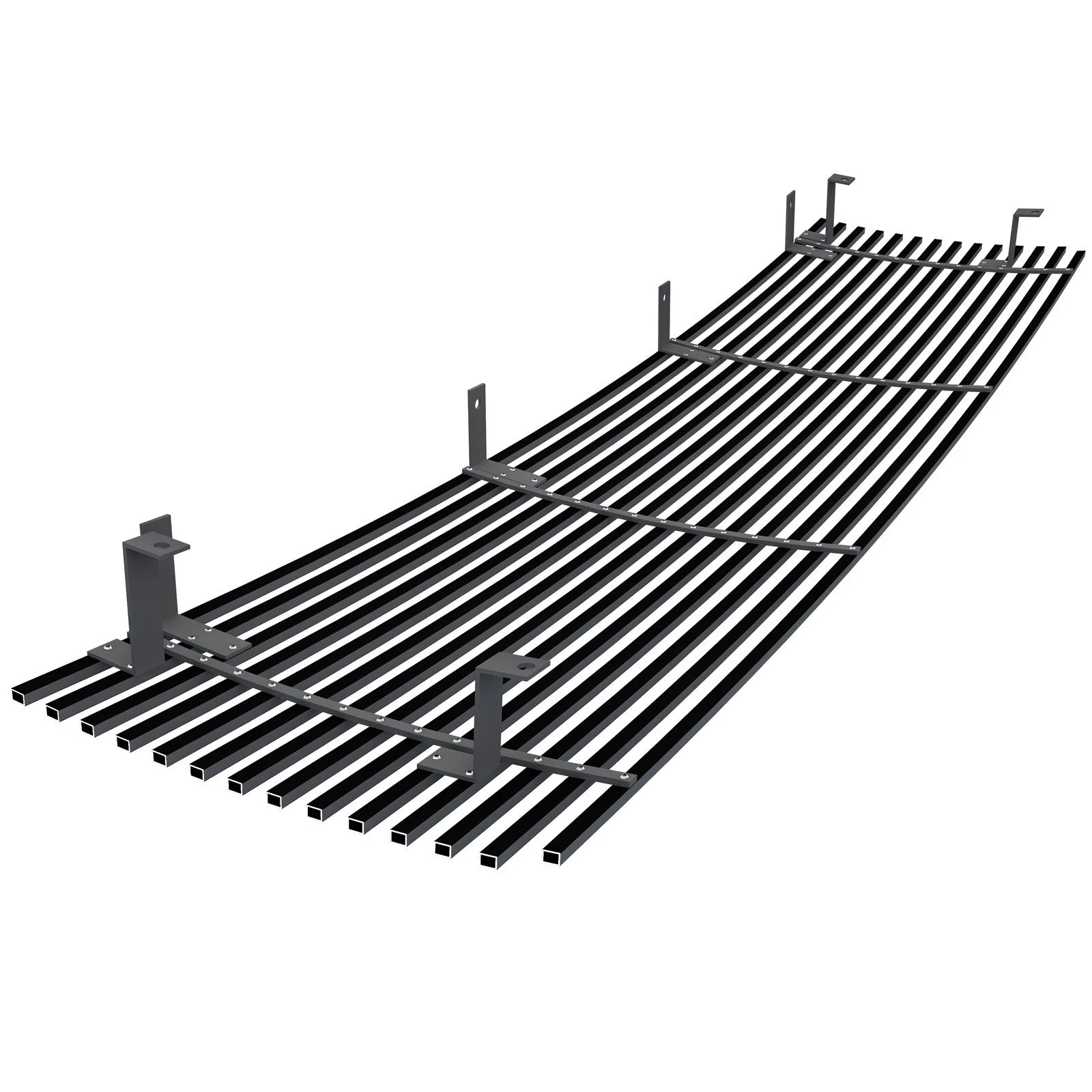 Black Billet Grille Insert for Ford Bronco/F-Series Pickup (1987-1991)