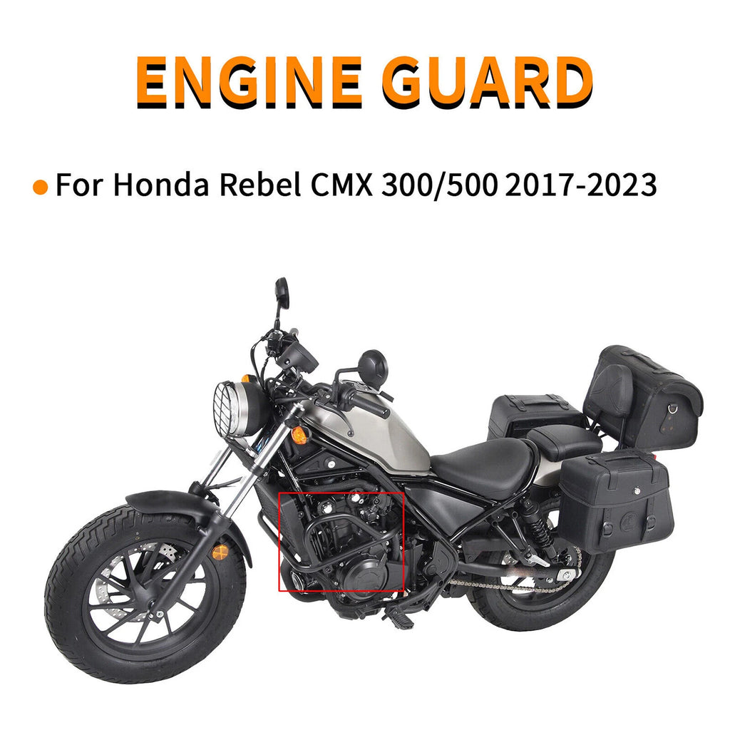 Engine Guard Crash Bar for Honda Rebel CMX300 (2017–2024)