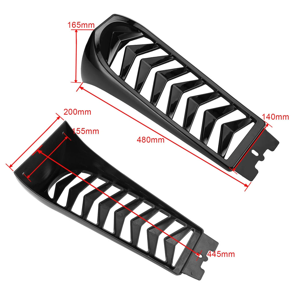 Front Chin Spoiler Lower Radiator Cover for Softail Breakout Fat Bob (2018–2022)