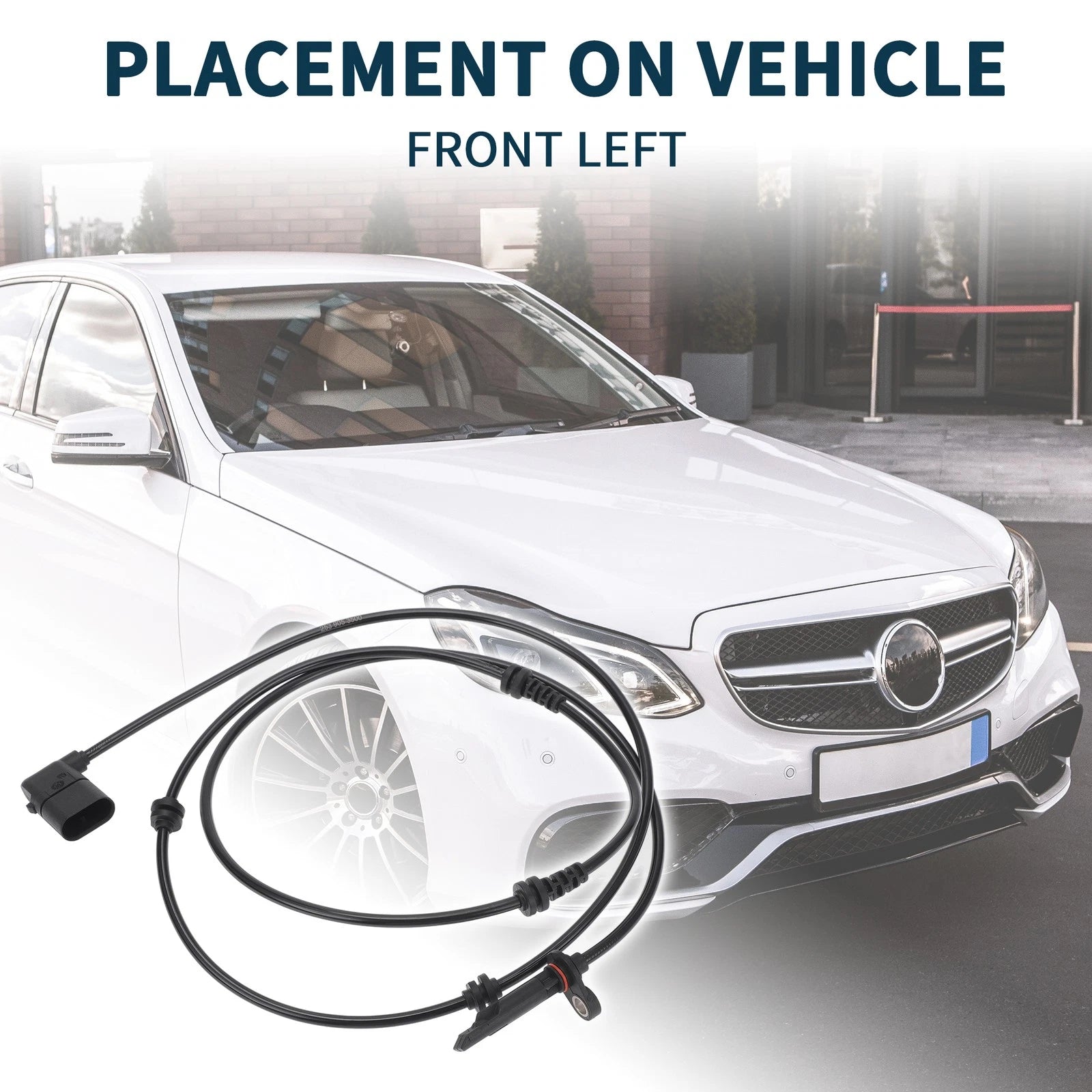 Front Left ABS Wheel Speed Sensor for Mercedes-Benz GLC300 GLC63 (2016–2023) No.A2539053500