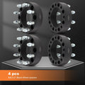Set of 4 Wheel Spacers for Ford F-250 F-350 E-250 Dodge Ram 2500 3500