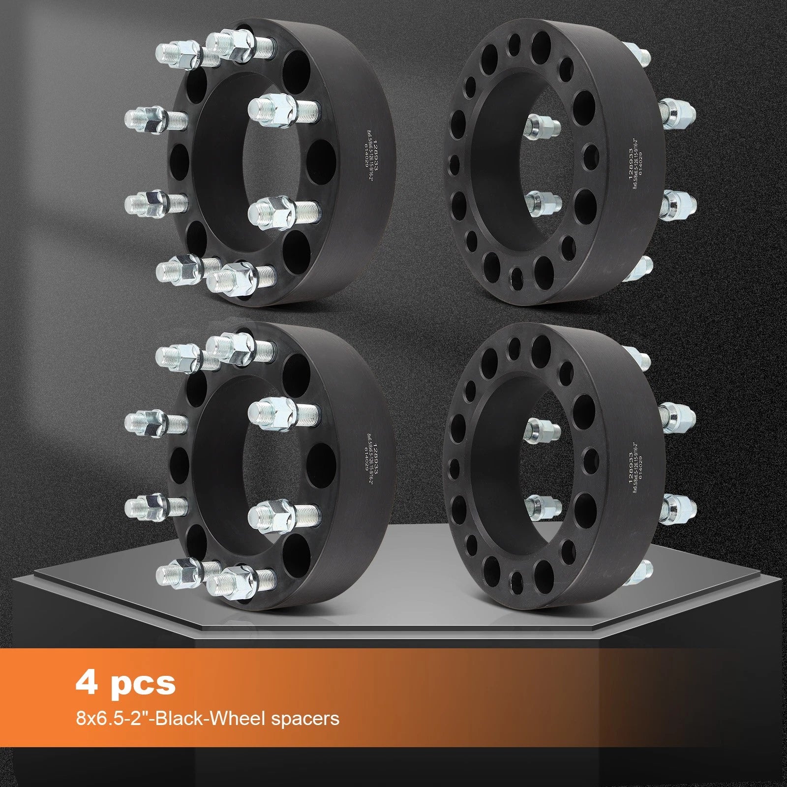 Set of 4 Wheel Spacers for Ford F-250 F-350 E-250 Dodge Ram 2500 3500