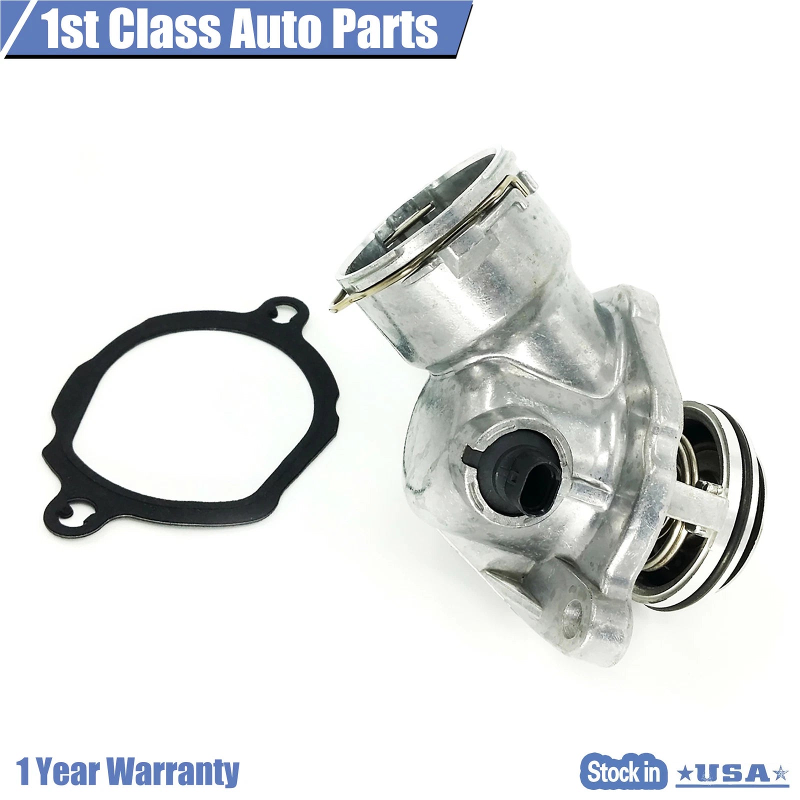 Engine Coolant Thermostat Housing for Mercedes C350 E350 ML350 R350 (2005–2014)