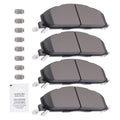 Set of 4 Rear Disc Brake Pads for Ram 2500 3500 (2011–2018) w/Hardware