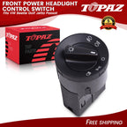 Front Power Headlight Control Switch for VW Beetle Golf Jetta Passat (1998–2005)