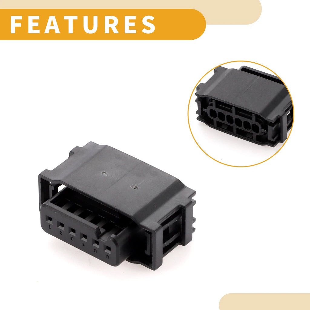6 Pin Blind Spot Sensor Connector Plug for Mercedes-Benz 