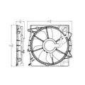 Replacement Engine Cooling Fan Assembly (See compatibility Chart)