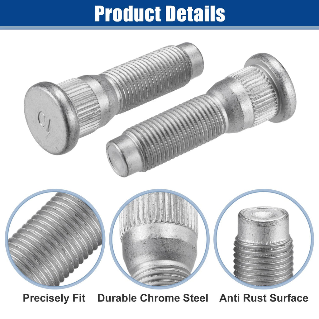 5pcs 1/2"-20 Wheel Lug Stud for Jeep Wrangler (2011–2017)