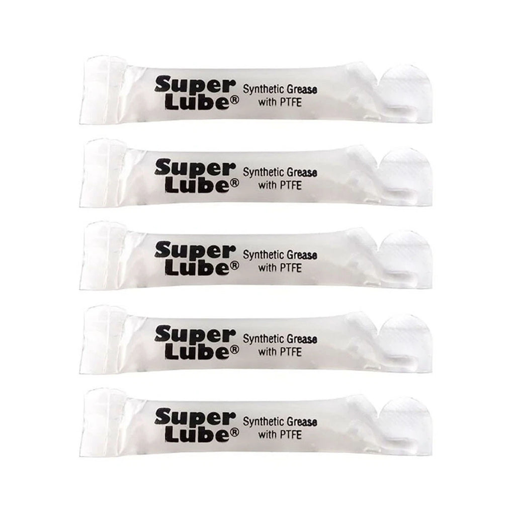 Set of 5 Super Lube 82340 Multi Purpose Synthetic Grease with PTFE