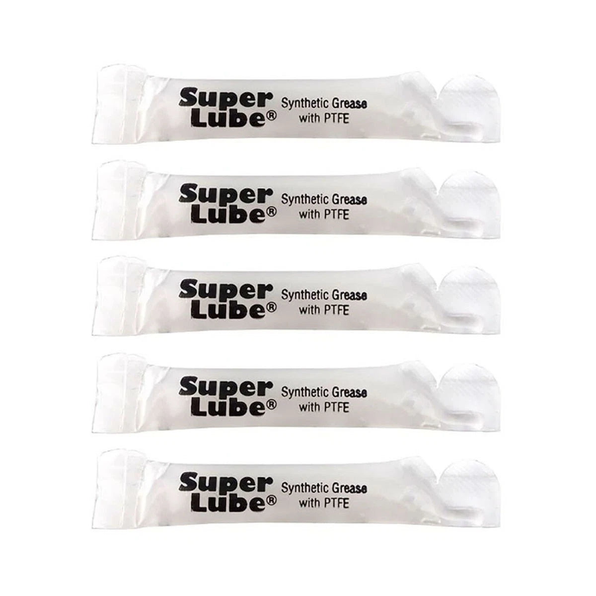 Set of 5 Super Lube 82340 Multi Purpose Synthetic Grease with PTFE