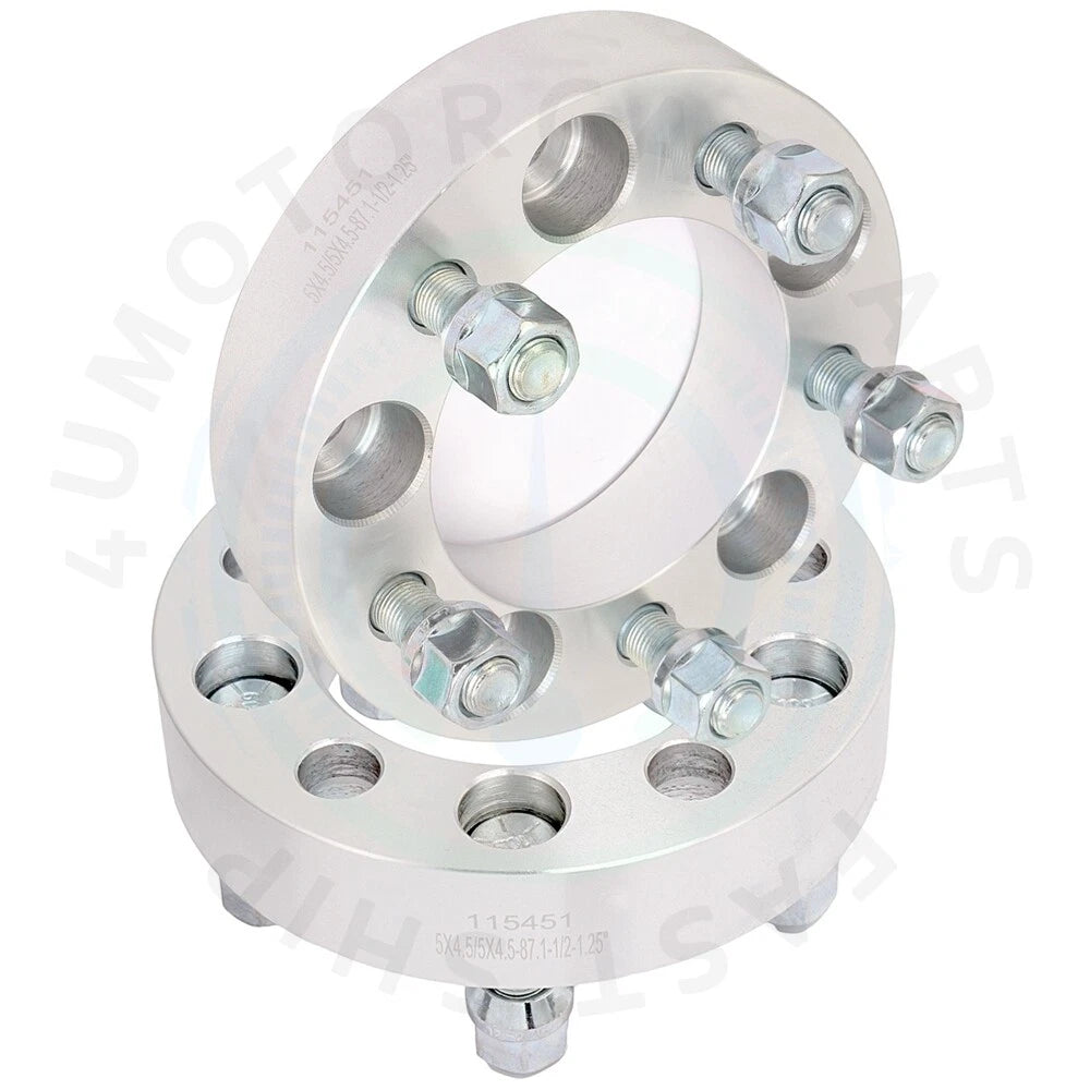 Set of 2 Wheel Spacers 1.25" for Jeep Liberty Wrangler