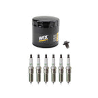 Wix Engine Oil Filter & NGK 6 V-Power Spark Plugs for Avenger Sebring (2008–2010)