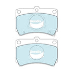 Front Disc Brake Pad Set for Mazda 323 (1985 - 1989)
