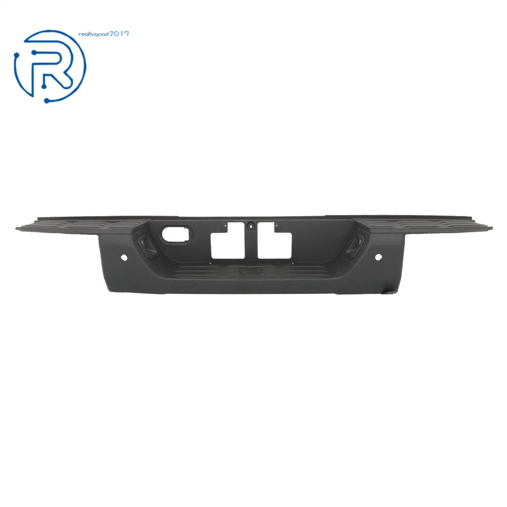 Rear Step Bumper for Toyota Tundra (2014–2021) Black Metal