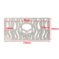 Motor Skull Stainless Radiator Grill Guard Cover for Honda GL1500 (All Years)