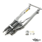 Springer Front End +4" Over Stock Length with Handlebar Adapter for Harley Custom