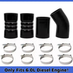 Turbo Intercooler Boots Clamp Kit for Ford F250 6.0L Diesel (2003–2007)