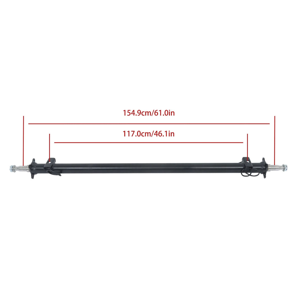 Only Beam with Idler 61" Hub Face 46" Spring Center for 3500lbs Trailer Axle