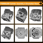 Cylinder Piston Kit for Echo Shindaiwa PB8010T EB910 (2017–2023) P100006300