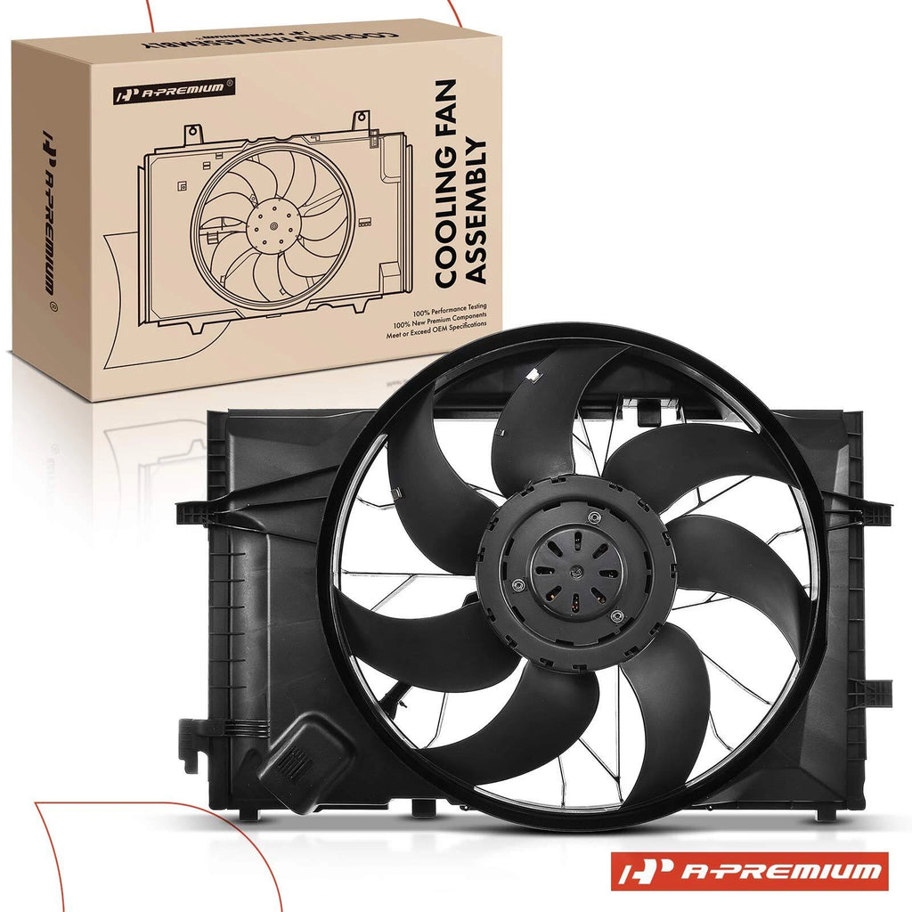 Cooling Fan Assembly with Shroud for Mercedes-Benz C-Class (2001–2007)