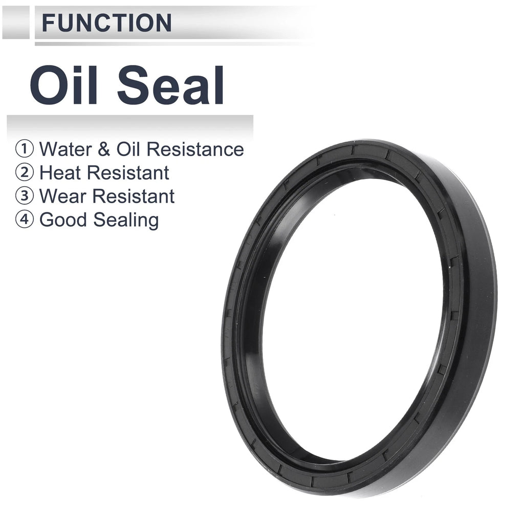 Set of 5 Oil Seal Rotary Shaft Seals for Various Models (75x90x12mm)