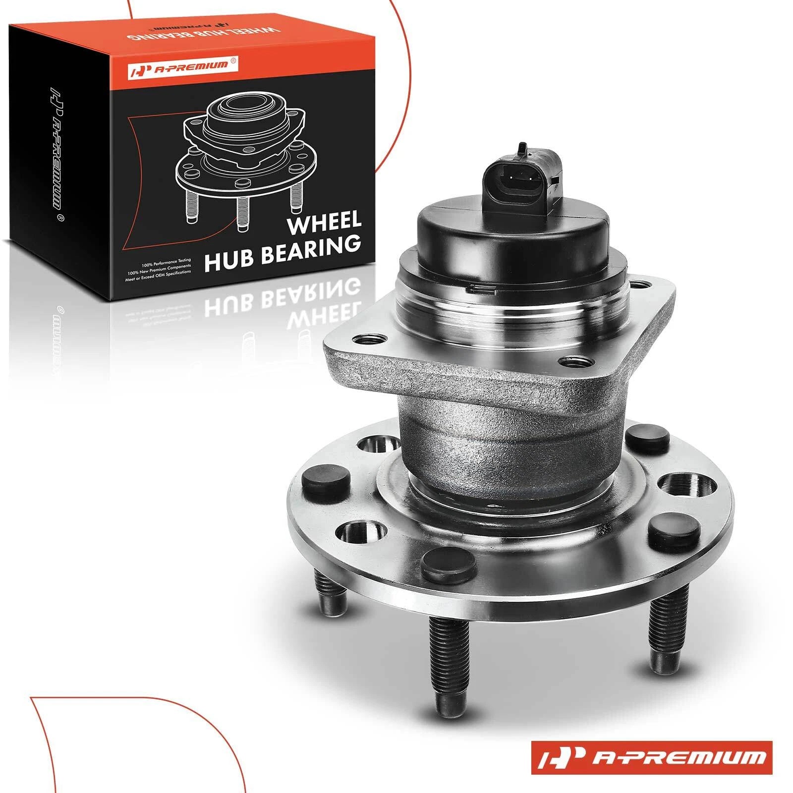 Wheel Hub & Bearing Assembly w/ ABS Sensor for Chevrolet 