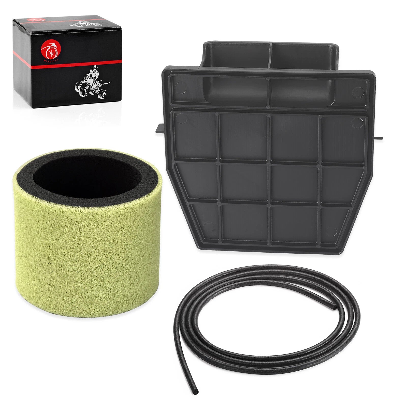 Air Filter & Air Box Lid Cover Kit for Kawasaki Bayou 220 250 (1990–2004)