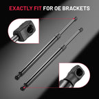 2X 24'' Gas Struts for Cadillac SRX (2011) 189lb/840N 22745511