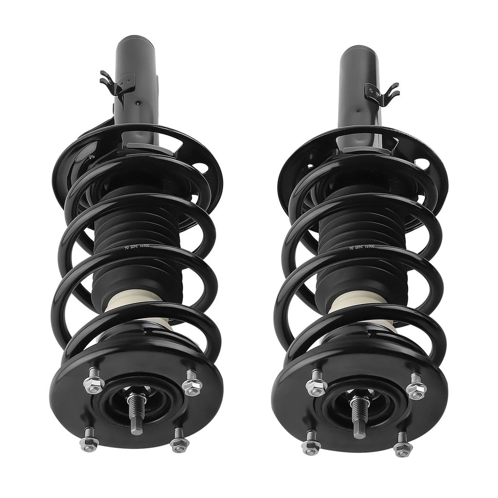 Set of 2 Front Struts w/Coil Springs for Ford Flex (2009–2012)