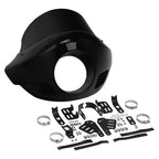 Short Sport Fairing Windshield for Harley Dyna (35mm, 39mm, 41mm, 49mm)