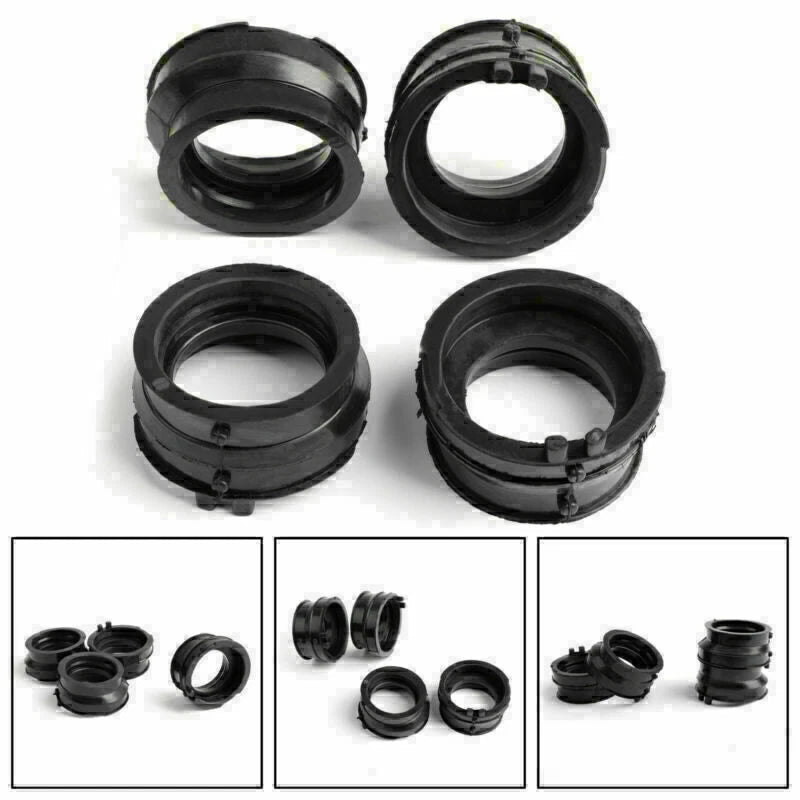 Rubber Intake Carburetor Boots for Honda CBR 600RR (2003–2006) T9