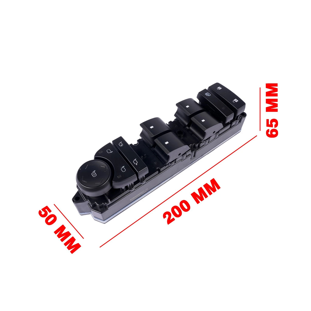 Front Driver Power Window Control Switch for Chevy Silverado Sierra (2007-2014)
