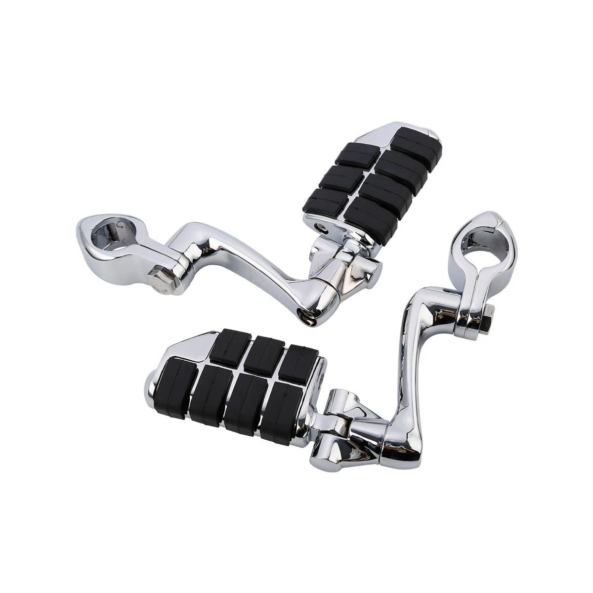1-1/4" Long Highway Foot Pegs for Harley Touring Street Glide