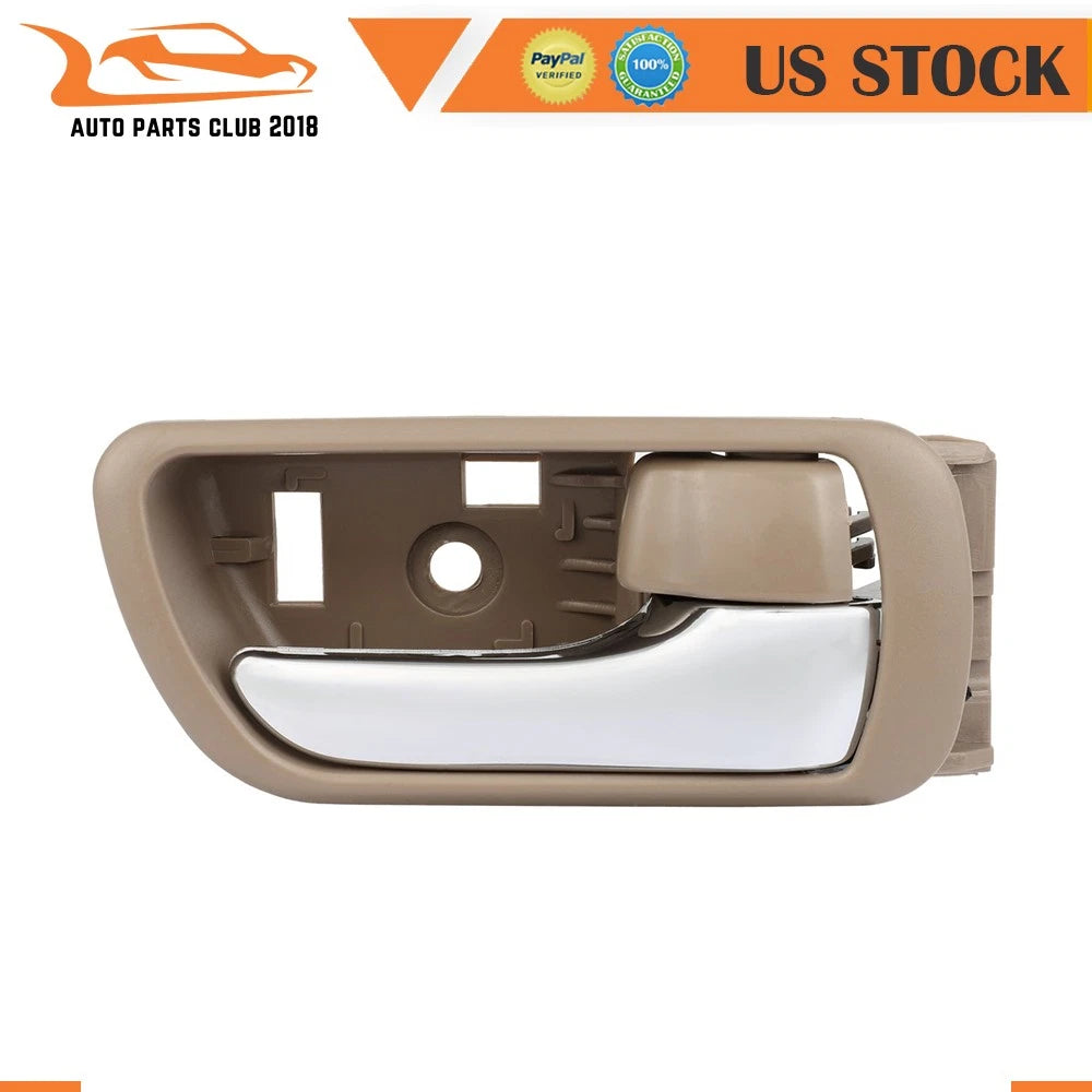 Set of 2 Beige Door Handle Bezels for Toyota Camry (2002–2006)